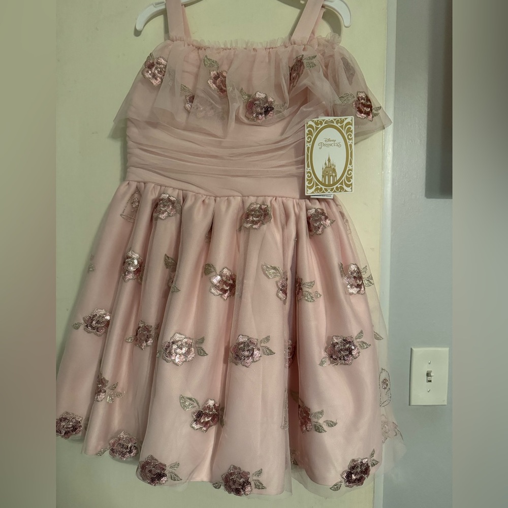 Brand New With Tags Sold Out Belle Disney Princess Fancy Dress Collection 7/8
